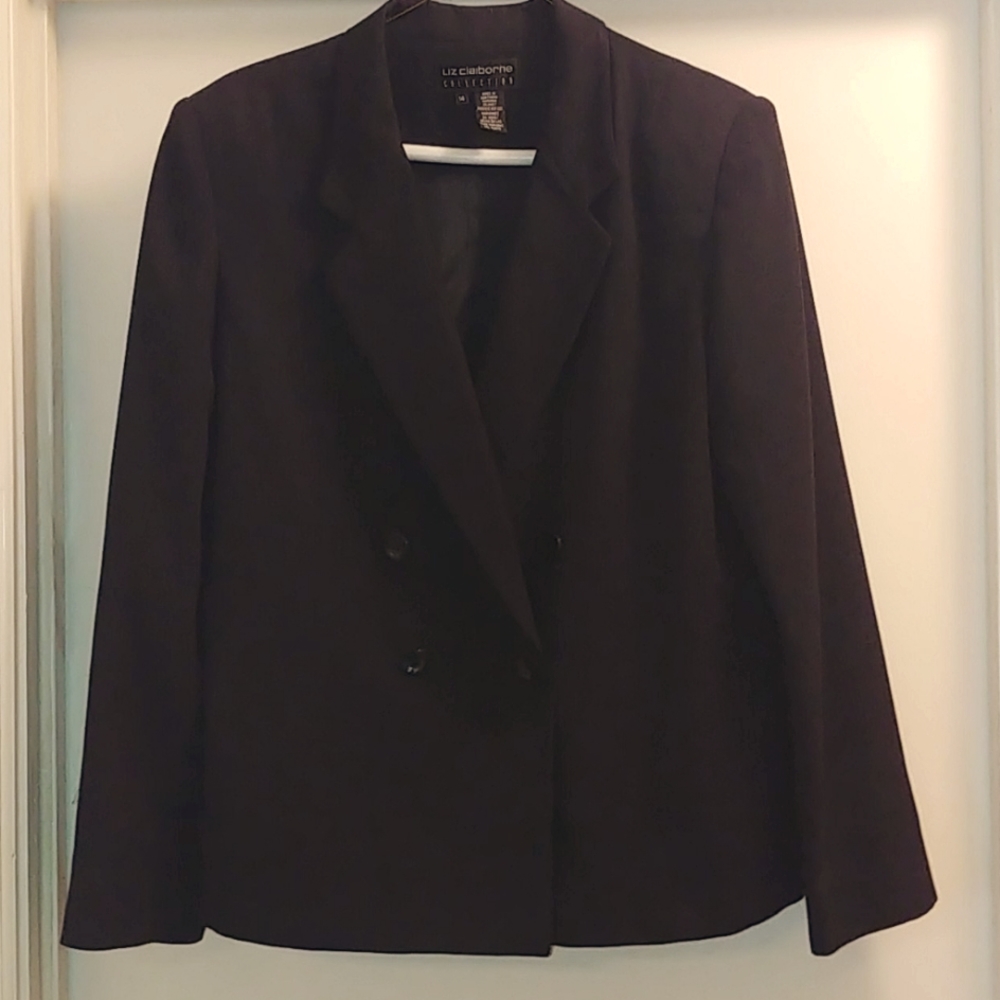 Liz Claiborne ladies black blazer